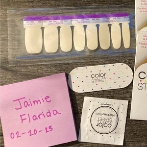 Color Street Clear As Day Nail Polish Strips